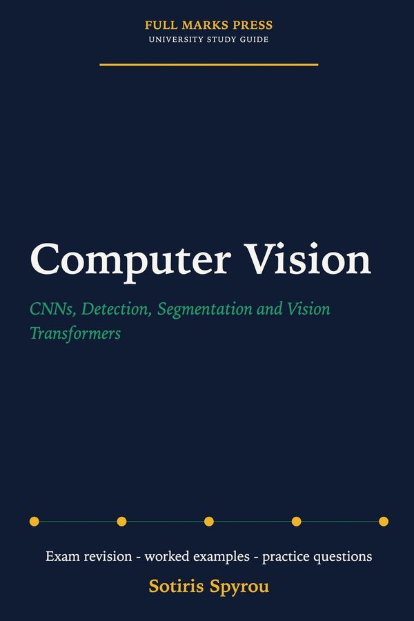 Cover of Computer Vision, a Full Marks Press university study guide