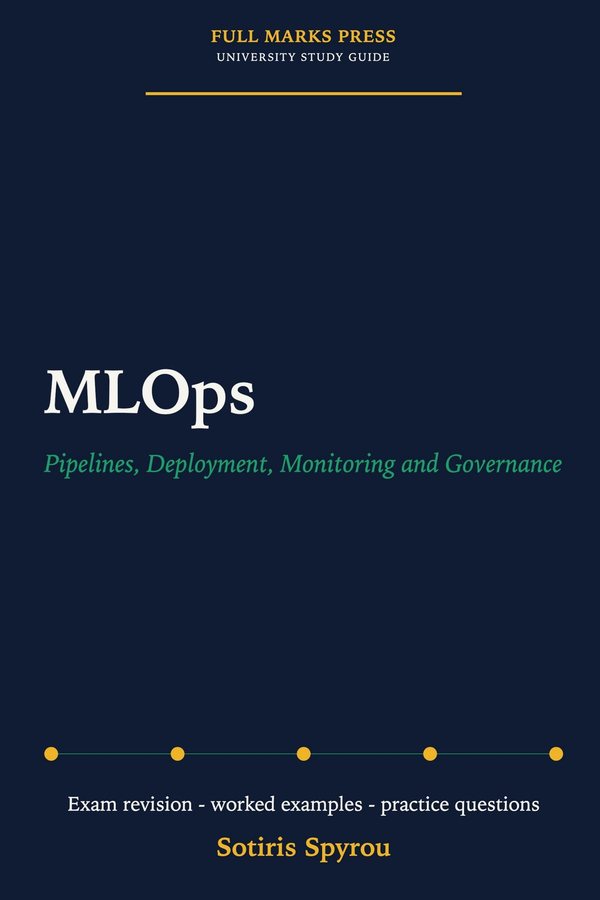 Cover of MLOps, a Full Marks Press university study guide